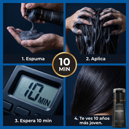 Champú Coloración Instantánea para Hombre