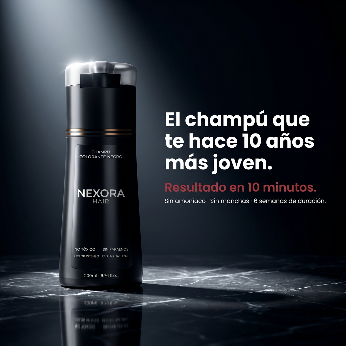 Champú Coloración Instantánea para Hombre