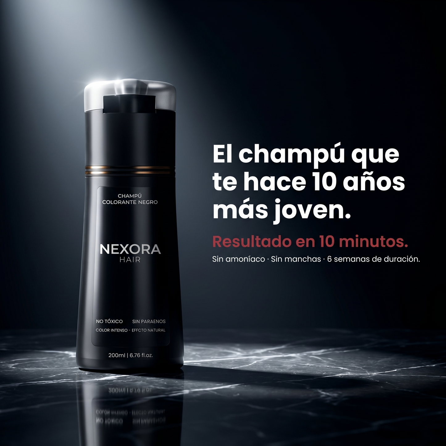 Champú Coloración Instantánea para Hombre