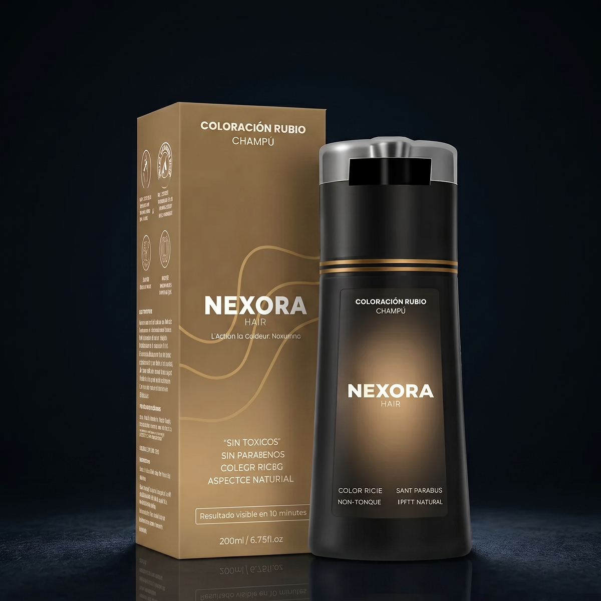 Champú Coloración Instantánea para Hombre