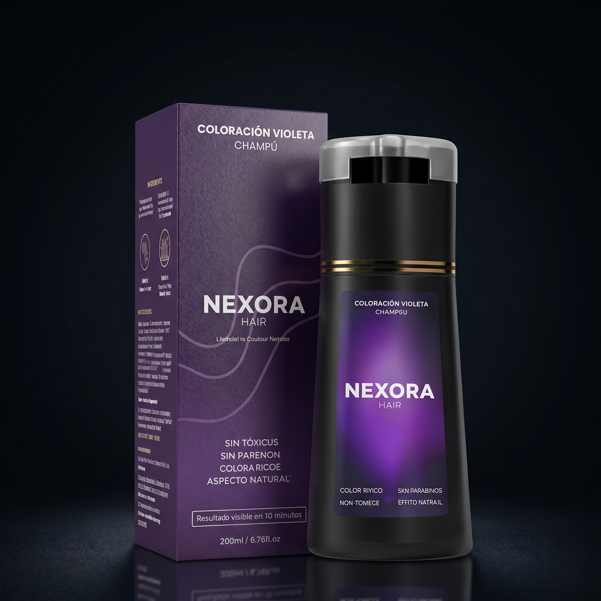 Champú Coloración Instantánea para Hombre