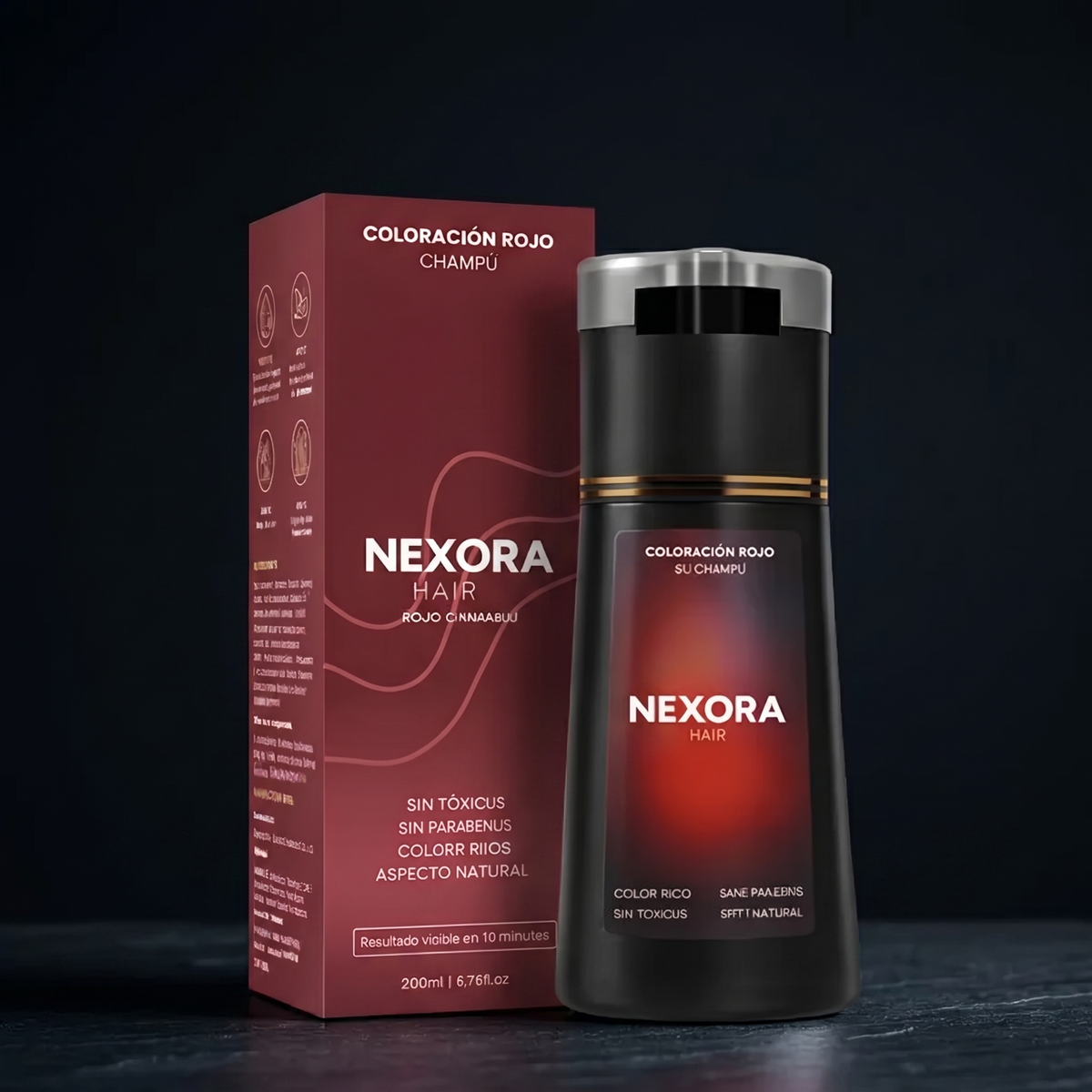 Champú Coloración Instantánea para Hombre