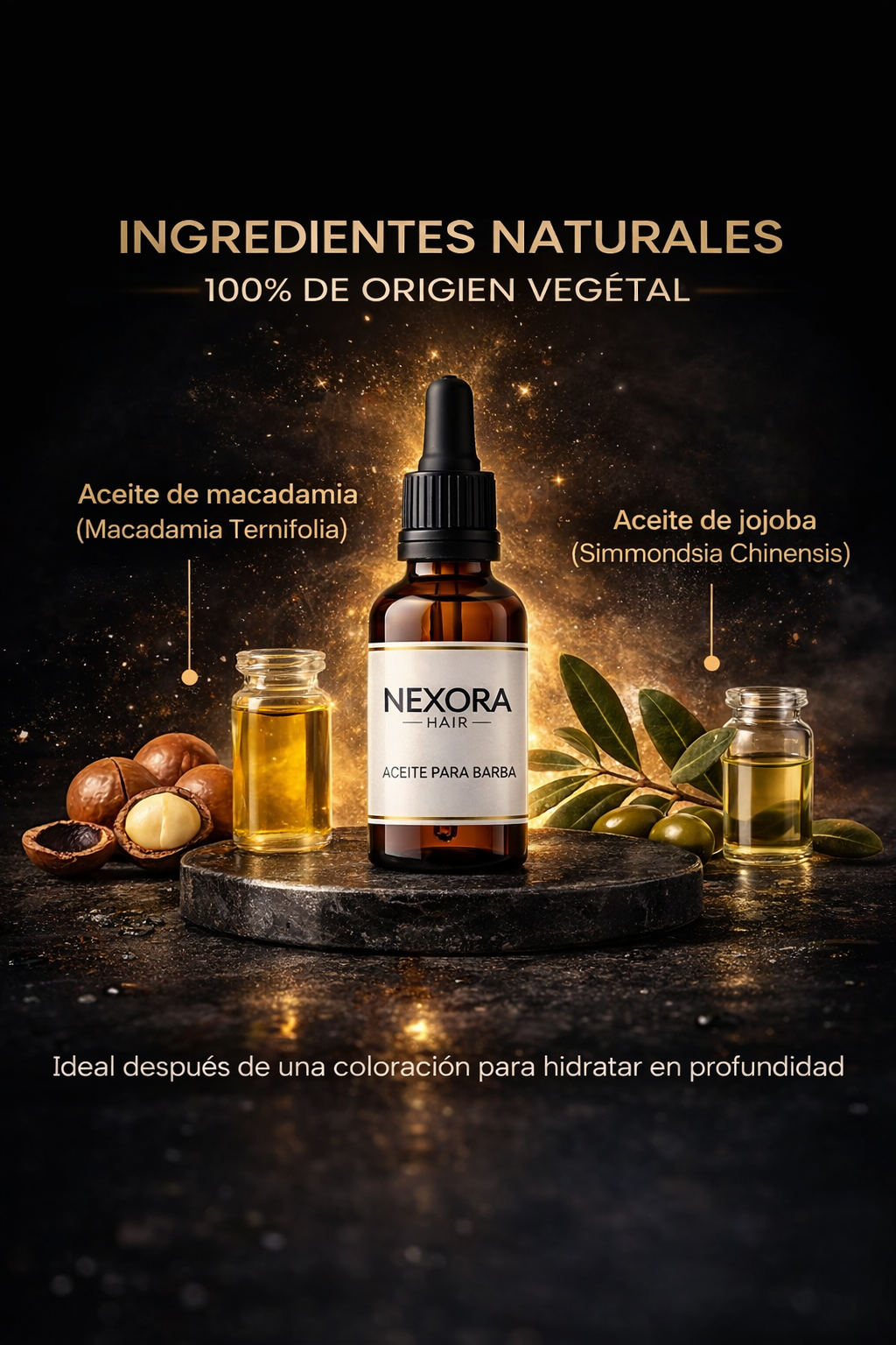 Aceite para barba
