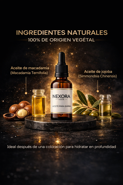 Aceite para barba